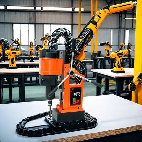 Taladro con base magnética Chtools Taladro eléctrico con base magnética a la venta 240V
