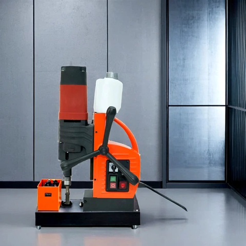 Taladro magnético portátil de alta resistencia para proyectos de ingeniería de construcción