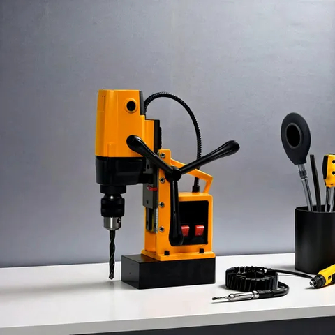 Giros de masa frita premium con taladro de base magnética integrado de 240 V
