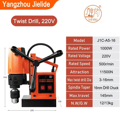 Brocas helicoidales versátiles para todos sus proyectos de bricolaje con taladro magnético