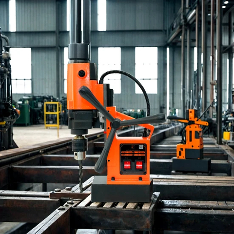 Taladro Magnético Compacto con Peso de 11/12 Kgs y Opciones de Color