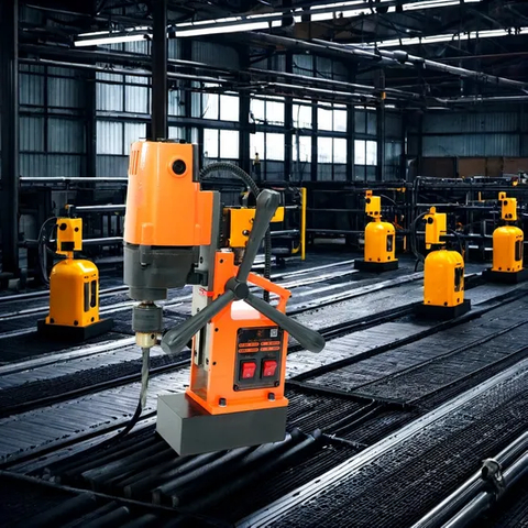 Taladro magnético de alta resistencia con cortador de brochas de metal para precisión de 110 V