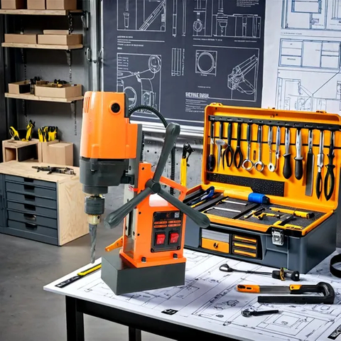 Perforadora de núcleos avanzada para corte y mandrinado de precisión 220 V