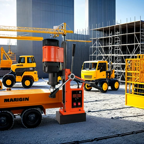 Taladro de núcleo con Base magnética, imán portátil de potencia constante, diámetro de perforación de 50mm, 240V