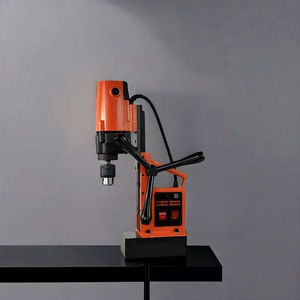 Máquina perforadora portátil pequeña, asiento electromagnético de clase Industrial, regulación de velocidad, perforadora de alta potencia