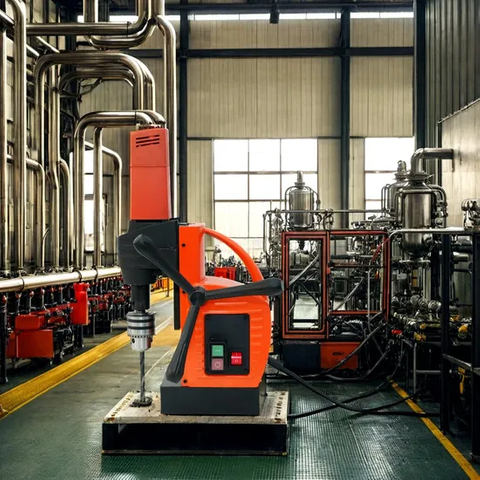 Perforadora de núcleo multifuncional de 110 V con base magnética
