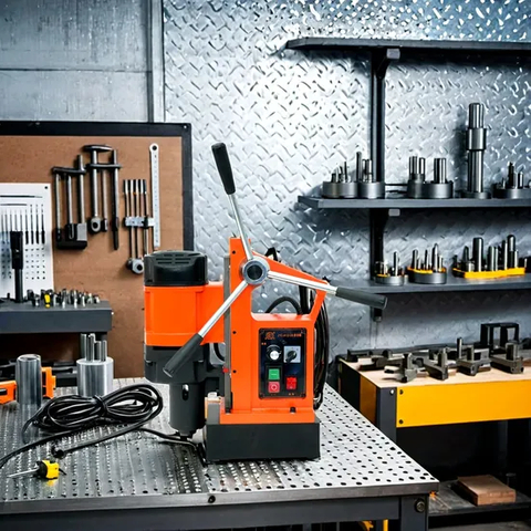 Chtools Taladro magnético eléctrico para aplicaciones industriales 240 V