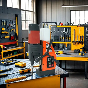 Potente taladro magnético para proyectos de fabricación de metales de precisión